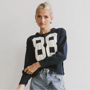 BÖHME Jersey Cable Knit Sweater